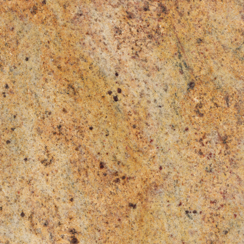 Prefabricated Indian Madura Gold Granite Bathroom Tops