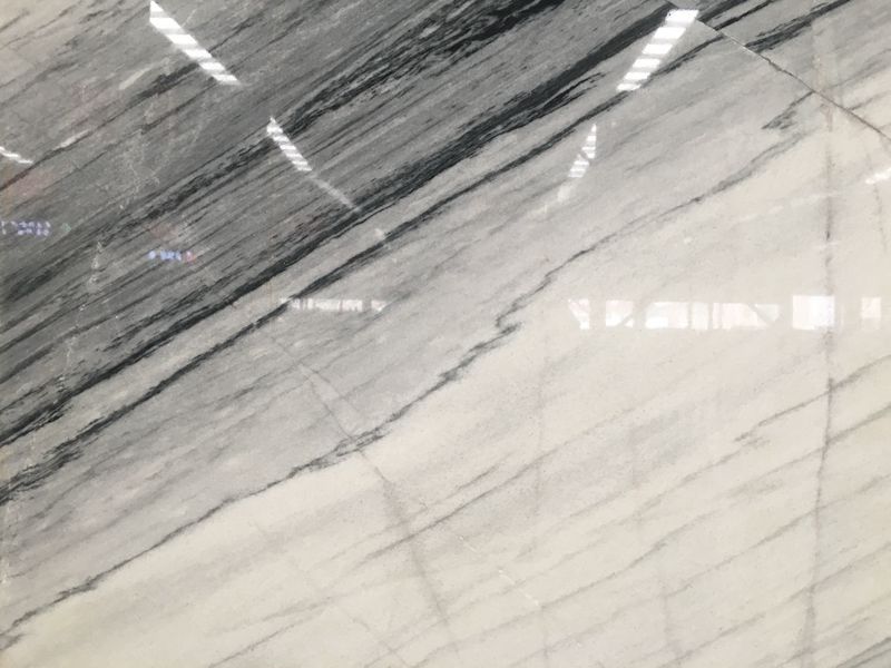 New China Glacier White Marble Polished Slabs On Sale