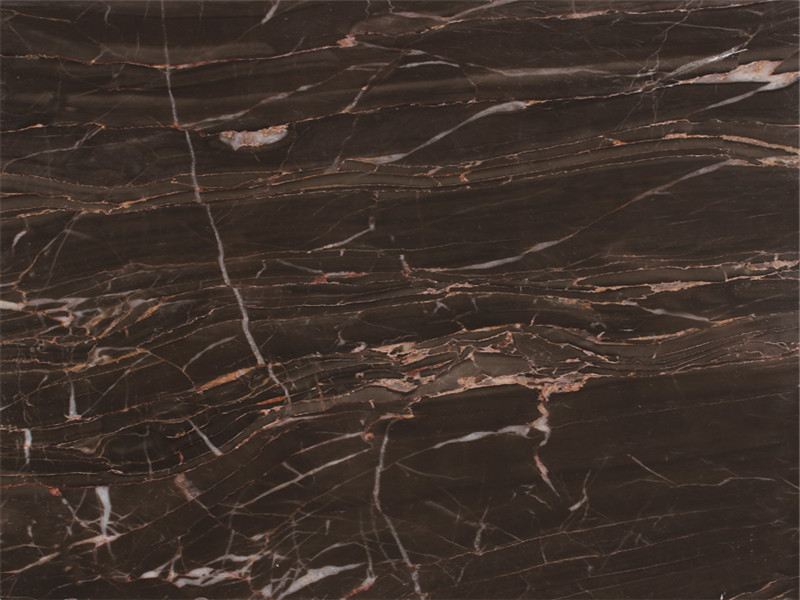 Dark Brown Veins China Euro Emperador Marble Tiles