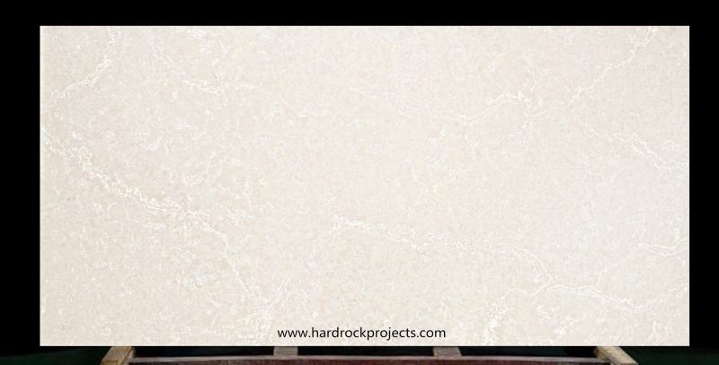 QZ5054 Beige Color Quartz For Hospitality Projects