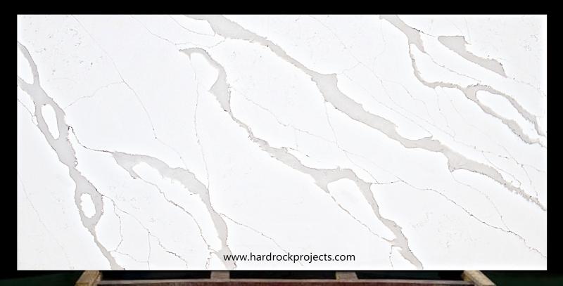 QZ6017 Calacatta Gold Quartz Slabs China