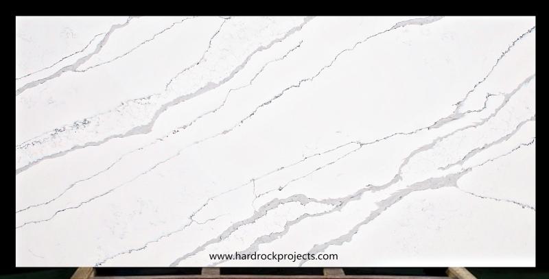 QZ6026 Cheap China Calacatta Vento Quartz Furniture Tops