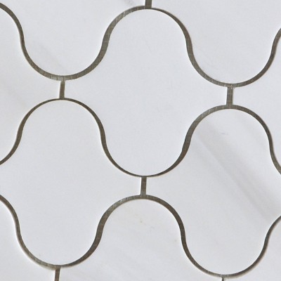 GM-04 Oriental White Lantern Polished Mosaics From China