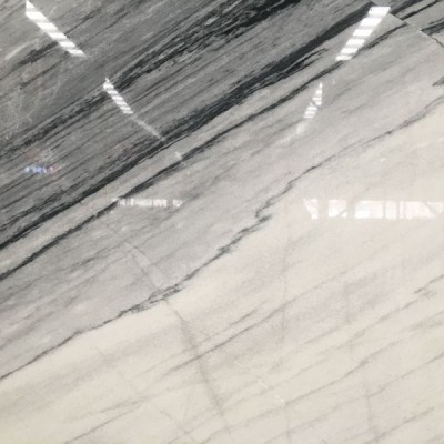 New China Glacier White Marble Polished Slabs On Sale