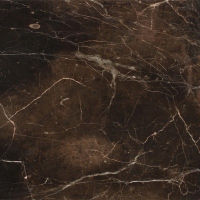 Chinese Dark Emperador Polished Marble Moldings and Tiles