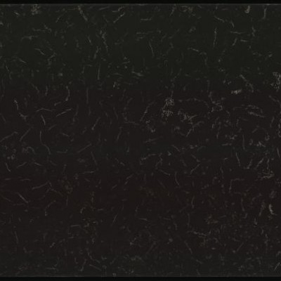 QZ170808-1 Nior Vinala Black Quartz Slabs and Vanity Tops