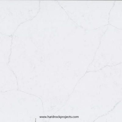 QZ180522-1 Calacatta White Glass Stone To Match Quartz Lower Duty