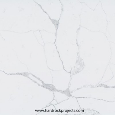 QZ180108-2 Affordable Calacatta White Quartz China