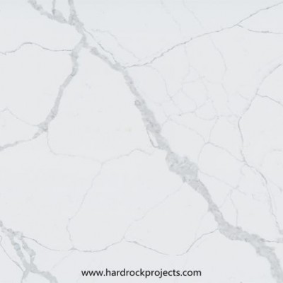 QZ180225-3 Calacatta Quartz With Polished