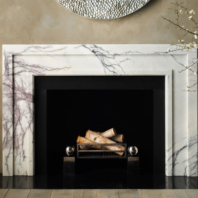 Stone Fireplace